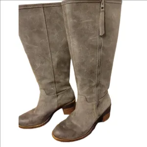 Lucky Brand Leather Boots Size 9.5