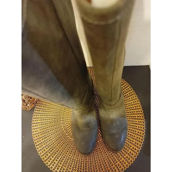 Lucky Brand Leather Boots Size 9.5