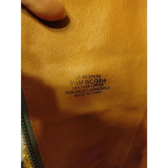 Lucky Brand Leather Boots Size 9.5