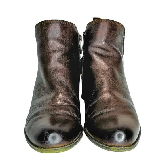 Lucky Brand Women's Brown Basel Ankle Boots Women’s Size 8.5