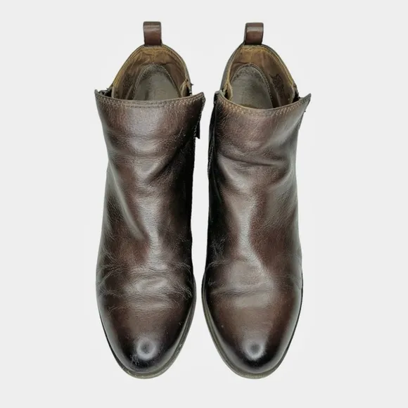 Lucky Brand Women's Brown Basel Ankle Boots Women’s Size 8.5