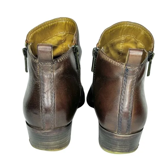 Lucky Brand Women's Brown Basel Ankle Boots Women’s Size 8.5