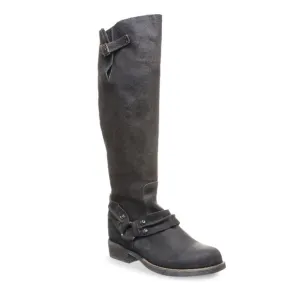 Luxe De Leon Templo Harness Boots Black