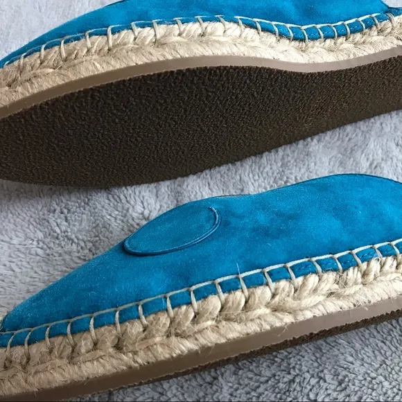 M. Gemi Nido Curvo Mules Mediterranean Blue Shoes