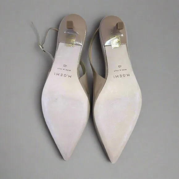 M. Gemi tan patent Lisinda shoes, size 9, BRAND NEW!