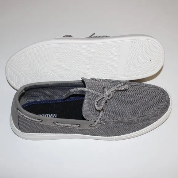 MADDEN BANOLL GREY BOAT SHOES