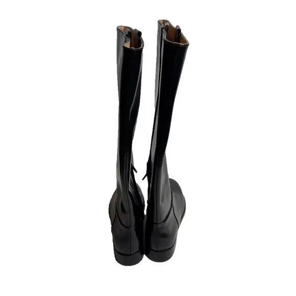 Madewell $298 The Adalai Knee-High Boot Black Size 8 NT401