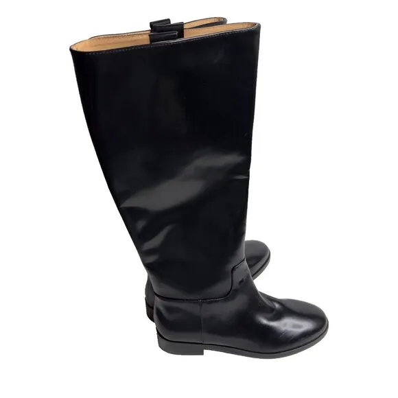 Madewell $298 The Adalai Knee-High Boot Black Size 8 NT401