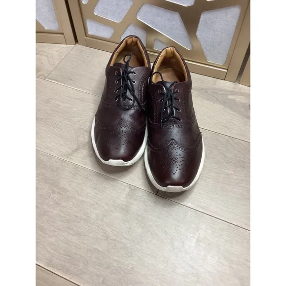 MARC JOSEPH KIMBALL SNEAKER HANDCRAFTED LEATHER men Sz 11 extralight shoe rts195