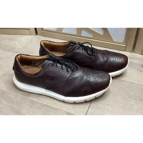 MARC JOSEPH KIMBALL SNEAKER HANDCRAFTED LEATHER men Sz 11 extralight shoe rts195