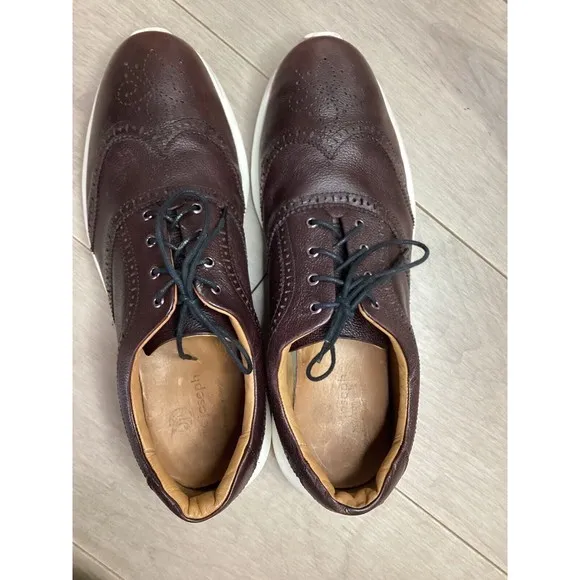 MARC JOSEPH KIMBALL SNEAKER HANDCRAFTED LEATHER men Sz 11 extralight shoe rts195