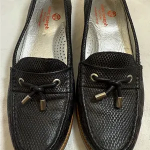 Marc Joseph WomensJackson St. Leather SnakePrint Loafers Shoes Size 8.5