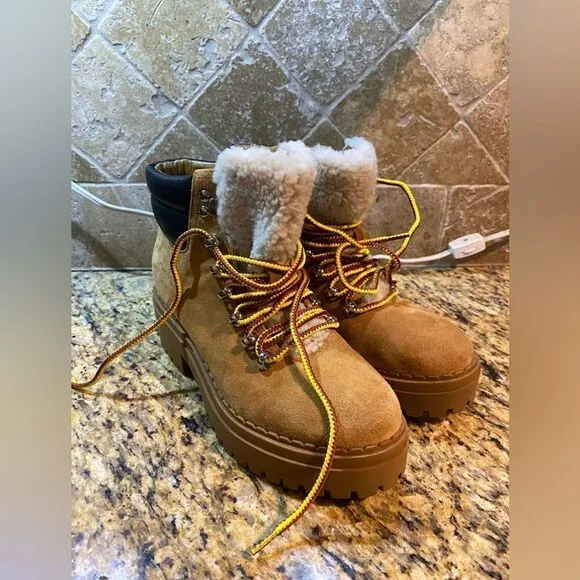 Marc fisher ladies Sherpa boots