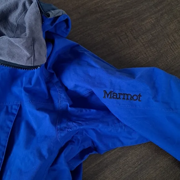 Marmot Womens Double Zipper Hooded Ski Snowboard Jacket Size Medium