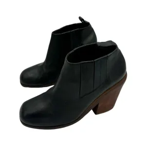 MARSELL Leather Chelsea Boots Black IT38/US8