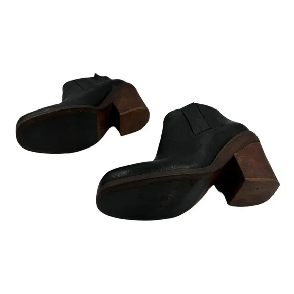 MARSELL Leather Chelsea Boots Black IT38/US8