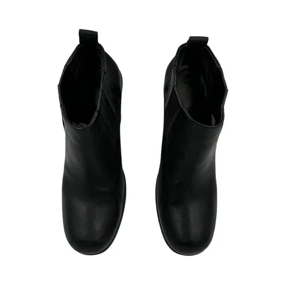 MARSELL Leather Chelsea Boots Black IT38/US8