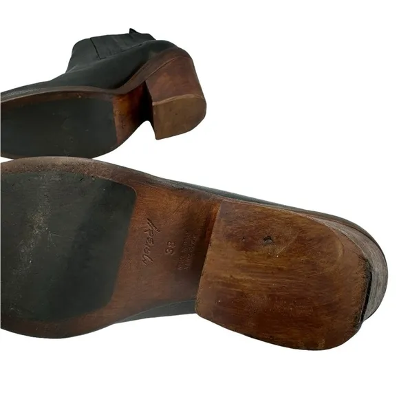 MARSELL Leather Chelsea Boots Black IT38/US8