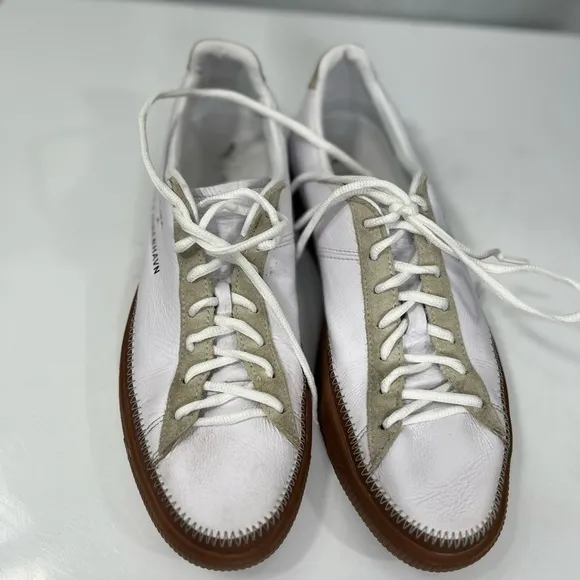 Marvelous white tennis shoes by Puma x Han Kjobenhavn, EUC size 43 / 10