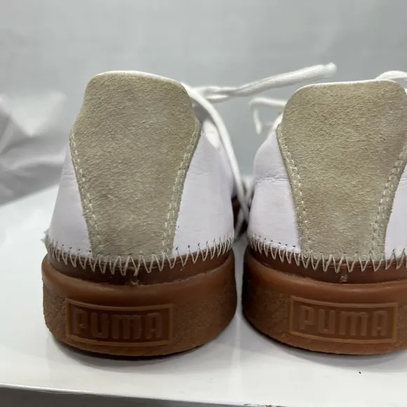 Marvelous white tennis shoes by Puma x Han Kjobenhavn, EUC size 43 / 10