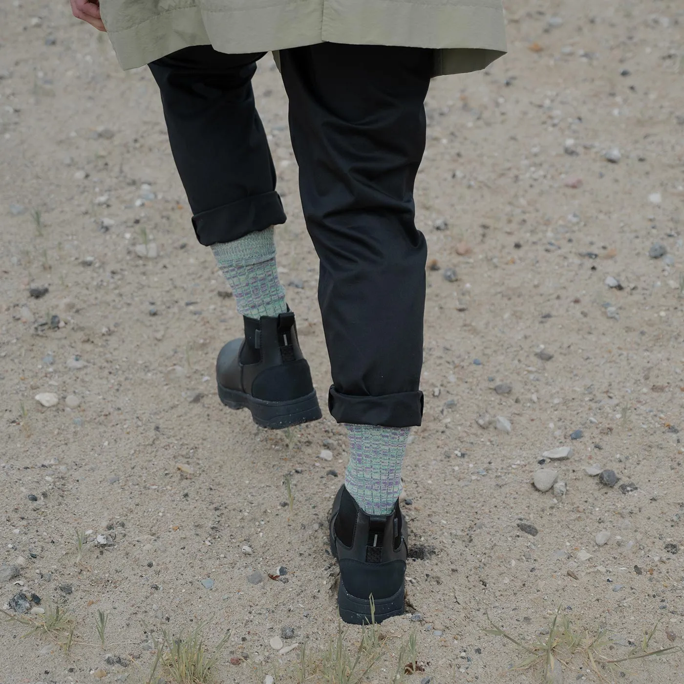 Marvin Track Waterproof Reflective - Black