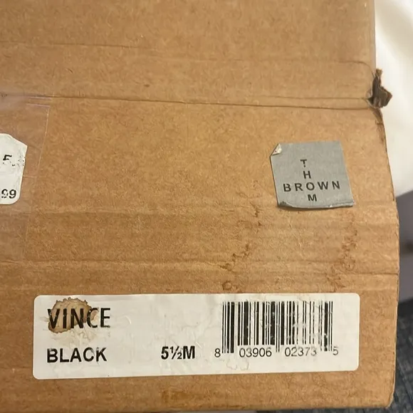 MATISSE BLACK LEATHER ANKLE BOOTS.  NEW IN BOX