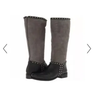 Matisse Conquest Leather Studded Riding Boots