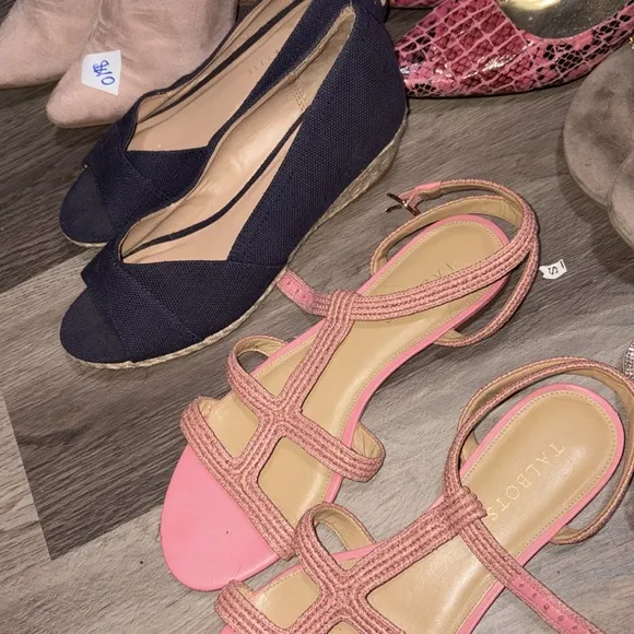 MEGA BUNDLE SIZE 8/8.5 Stylish Black and Tan Women's Flats