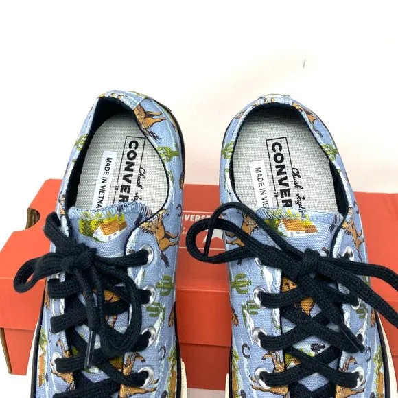 💖MEGA SALE💖Converse CHUCK 70 Shoes Men’s Canvas Low Washed Horses 169820C
