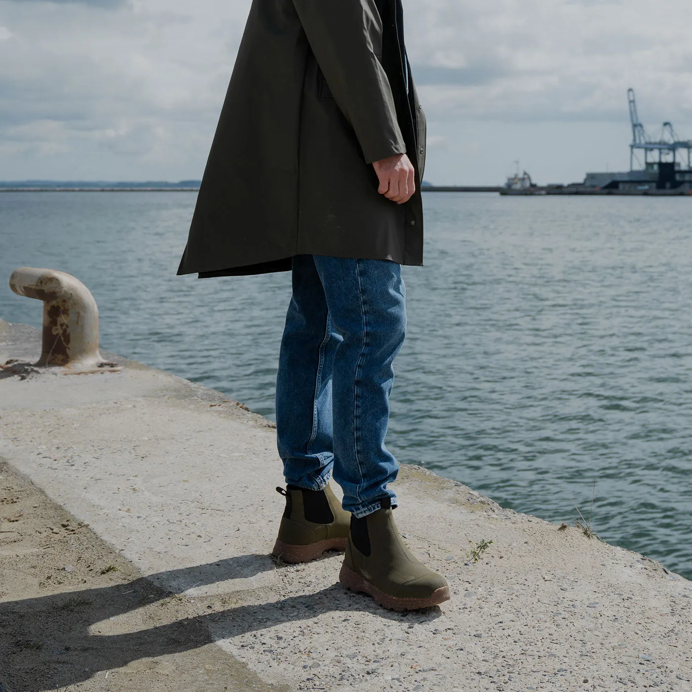 Melvin Track Waterproof - Dark Olive/Gum