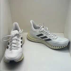 Men’s Adidas 4DFWD 2 White and Black Running Sneakers Shoes GX9247 10