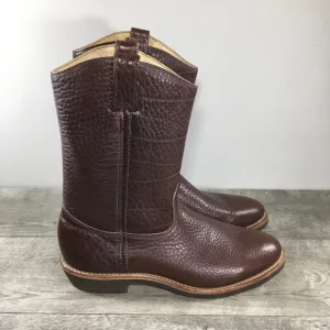 Mens Chippewa 14194 Leather Vintage Western Cowboy Biker Motorcycle Boots 10.5