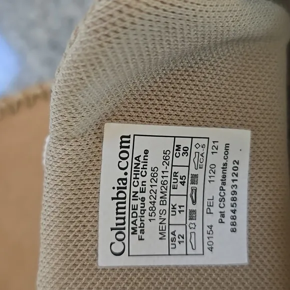 Men's Columbia PFG Tan Boat Shoes