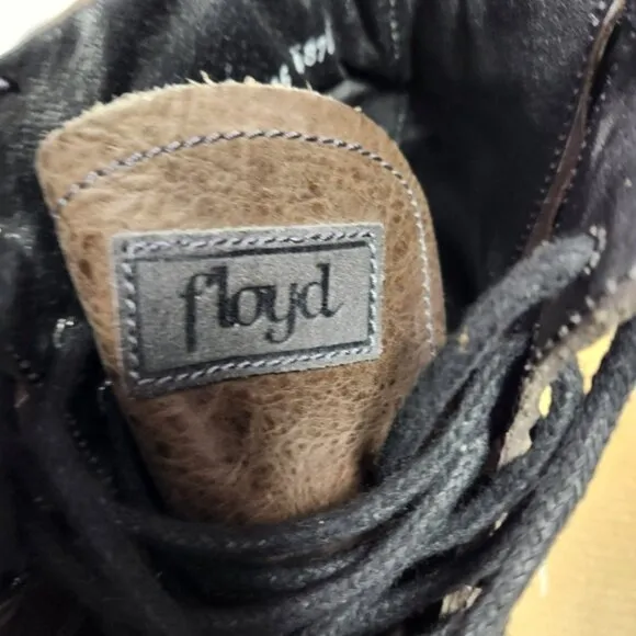 Men's Dark Brown Floyd Motorcycle style Boots size 10.5 US