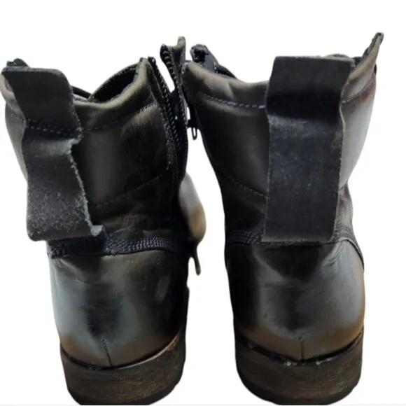 Men's Dark Brown Floyd Motorcycle style Boots size 10.5 US