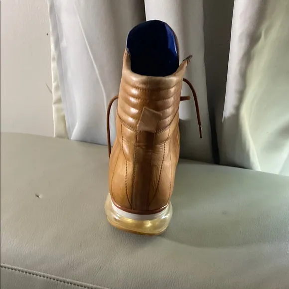 Mens Exotic Skin Hightop Sneaker Shoes Belvedere