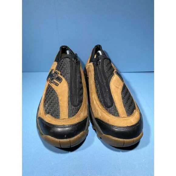 Men’s Hummer H2 Zip Closure Shoes Tan Promotional Giveaway Hiking Shoes Sz 8