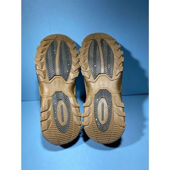Men’s Hummer H2 Zip Closure Shoes Tan Promotional Giveaway Hiking Shoes Sz 8