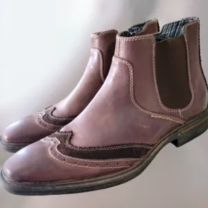 Men's John Lennon‎ Footwear Chelsea Ankle Boots 10.5D Zipper