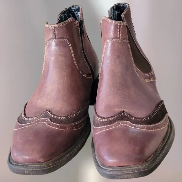 Men's John Lennon‎ Footwear Chelsea Ankle Boots 10.5D Zipper