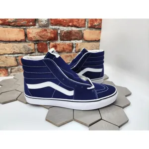 Men's Size 10.5 VANS Sk8-Hi Beacon Blue Brand New Dark Blue Sk8 Knu Old Skool