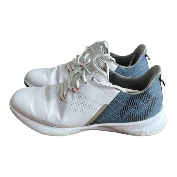 Men’s Sneakers FJ Foot Joy White Leather Golf Club Sneakers Sport Shoes Athletic