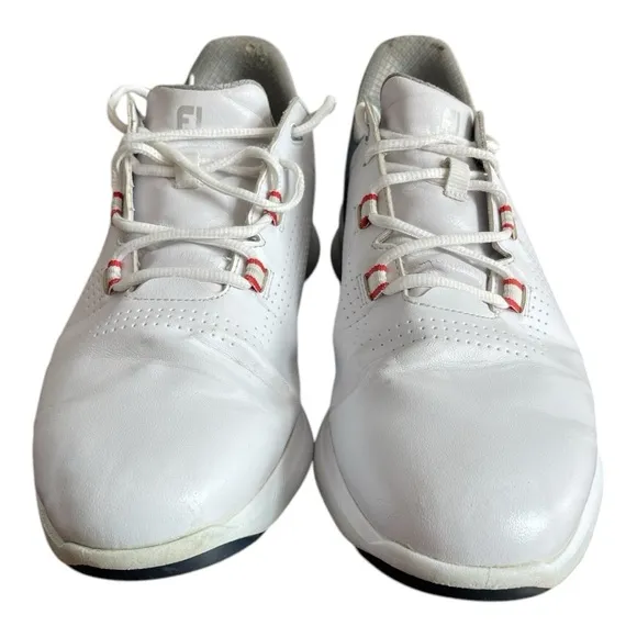 Men’s Sneakers FJ Foot Joy White Leather Golf Club Sneakers Sport Shoes Athletic