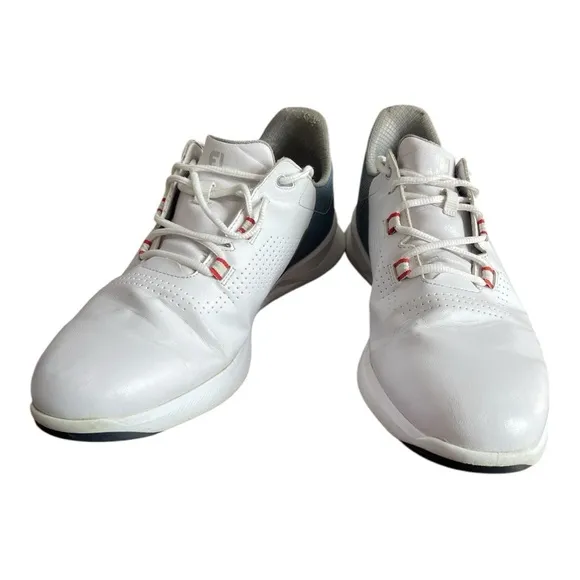 Men’s Sneakers FJ Foot Joy White Leather Golf Club Sneakers Sport Shoes Athletic
