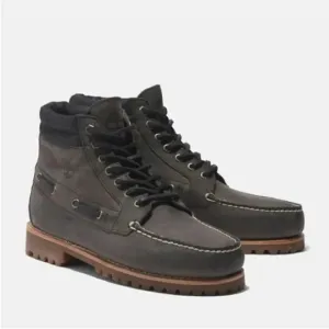 Men's Timberland 7 Eye Chukka Green Leather LaceUp Ankle Boots-9M