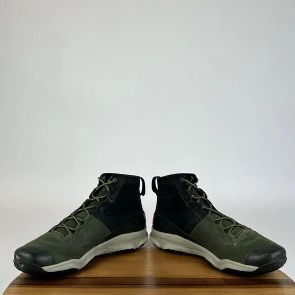 Mens Under Armour UA SpeedFit Olive Green Athletic Hiking Boots Shoes Size 8.5 D