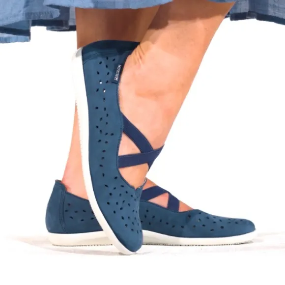 Mephisto Blue Leather Shoes Brand New no Box Size 8.5