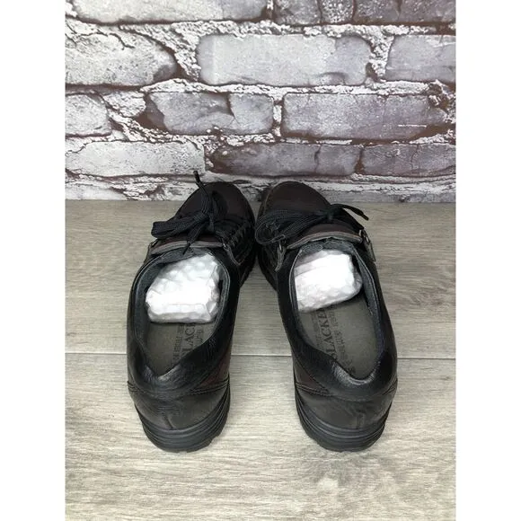 Mephisto Gore-Tex Air-Relax Slacker Black Leather Hiking Shoes Women Sz 8M US/39