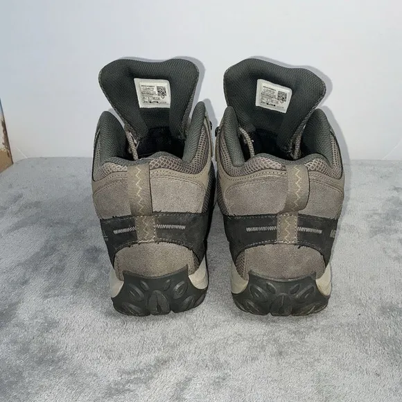 Merrell Accentor 3 Mid Hiking Boots Men 9.5 Gray Waterproof Trail Shoes J135467W