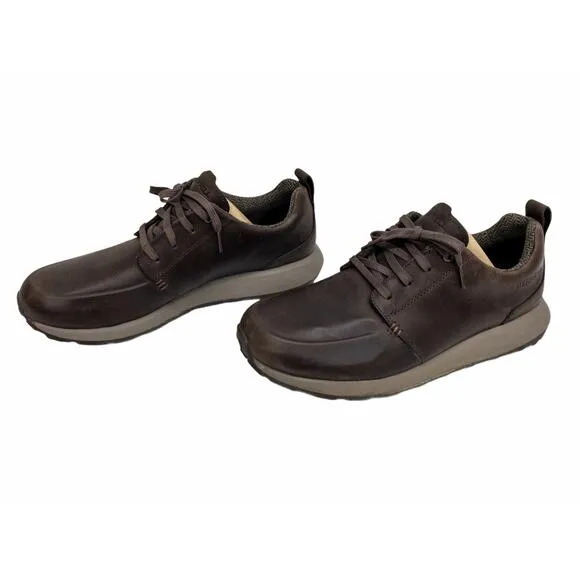 Merrell  Ashford Leather Lace Up Walking Shoes Sneakers 9 Men's Brown